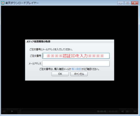ダウンロード商品 動画の再生と保存について